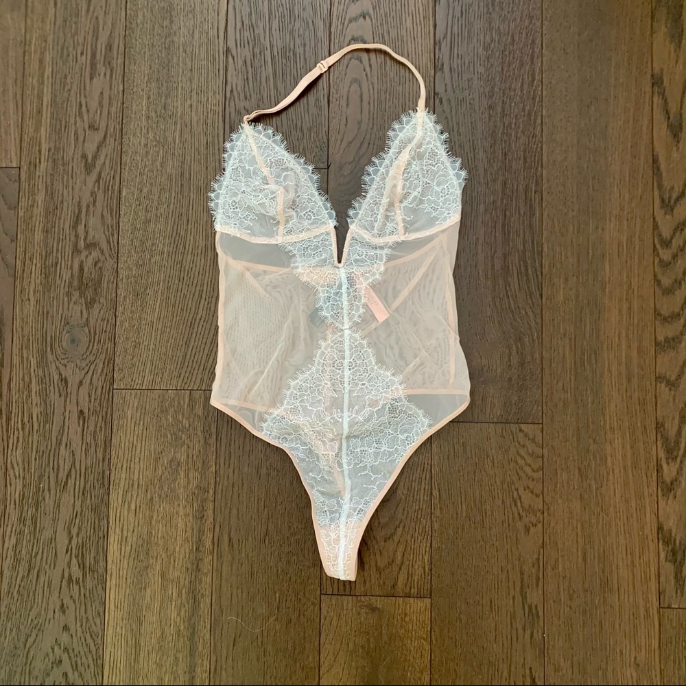 Victoria's Secret Light Pink Bodysuit NWT, S